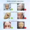 5D makeup Practice Face Board, Silicone Makeup Mannequin Face, Reusable Beginner Practice Eye Makeup Face, Eye Fake Silicone, Makeup Artist Full Face Practice Eyelash Eye Shadow Eyeliner Pen Simulatio view 4