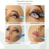5D makeup Practice Face Board, Silicone Makeup Mannequin Face, Reusable Beginner Practice Eye Makeup Face, Eye Fake Silicone, Makeup Artist Full Face Practice Eyelash Eye Shadow Eyeliner Pen Simulatio view 3