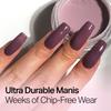 Nailboo Dip Powder for Nails, Cloudberry  Dusty Purple Nail Dipping Powder, Custom Made with Highly Pigmented Ultra-Fine Formula, No UV Light Needed, DIY Nails at Home for Beginners or Pros, 0.5 oz view 2