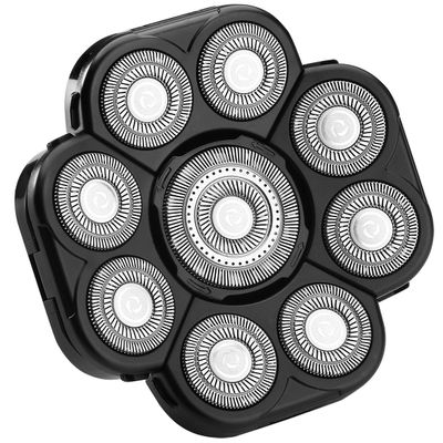 FOXSONIC Upgraded 9 Blade Body Shaver Replacement Heads for Many Brands Electric Razor