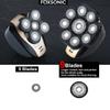 FOXSONIC Upgraded 9 Blade Body Shaver Replacement Heads for Many Brands Electric Razor view 4