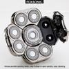 FOXSONIC Upgraded 9 Blades Body & Head Shaver for Head Shaver Many Brands 9 Blades Replacement Shaver Head Blade 9 Heads Beard Electric Razor Shaver Head for Blad Men view 4