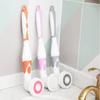 Feilx Electric Bath Brush Massager Back-Rubbing Brush Long Handle Spinning Body Cleaning for Wet or Dry Brushing (Color : Pink) view 3