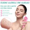 Back Scrubber for Shower Exfoliating Washcloth Back Cloth Body Extended Length Scrubber Towel Nylon Exfoliating Stretchable Pull Strap Wash Cloth for Bath Body Scrub Washcloth 2 Pack (Pink,Mint) view 4