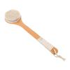 Feilx Shower Brush,Long Handle Shower Back Brush Non Slip Bath Body Exfoliating Scrubber Brush for Wet or Dry Brushing view 1