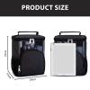 VALINK Hanging Waterproof Toiletry Bag with Metal Hooks for Travel view 2