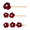 3pcs Hair Clips Bridal Hair Accessories Women Hair Wedding Party Decor Vintage Hair Jewelry Girls Costumes view 1