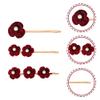 3pcs Hair Clips Bridal Hair Accessories Women Hair Wedding Party Decor Vintage Hair Jewelry Girls Costumes view 4