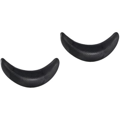 Healifty Portable Shampoo Bowl 2 pack Hair Spa Neck Hair Wash Neck Rest Pillow Salon Shampoo Bowl Gripper Rest Pillow Rubber Portable Washing Sink