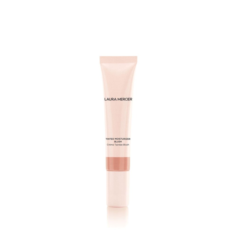 Laura Mercier Tinted Moisturizer Blush: Long Lasting Cream Blush, Lightweight, Buildable Coverage, 12 HR Hydrating Wear, Crme and Shimmer Finishes, Cheek Tint, La Piscine