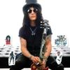 Slash Costume Temporary Tattoos / Slash Halloween Costume, Red,Rose view 1