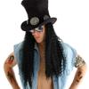 Slash Costume Temporary Tattoos / Slash Halloween Costume, Red,Rose view 2