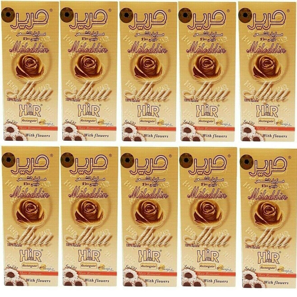 Harir Sweet Packets Hair Removal Wax Waxing Sugar Sugaring Paste Natural All Essence All Body Parts All Hair Types Bikini Brazilian Underarms Face Easy to Prepare (12 Packs Total 42 oz / 1200 gm)