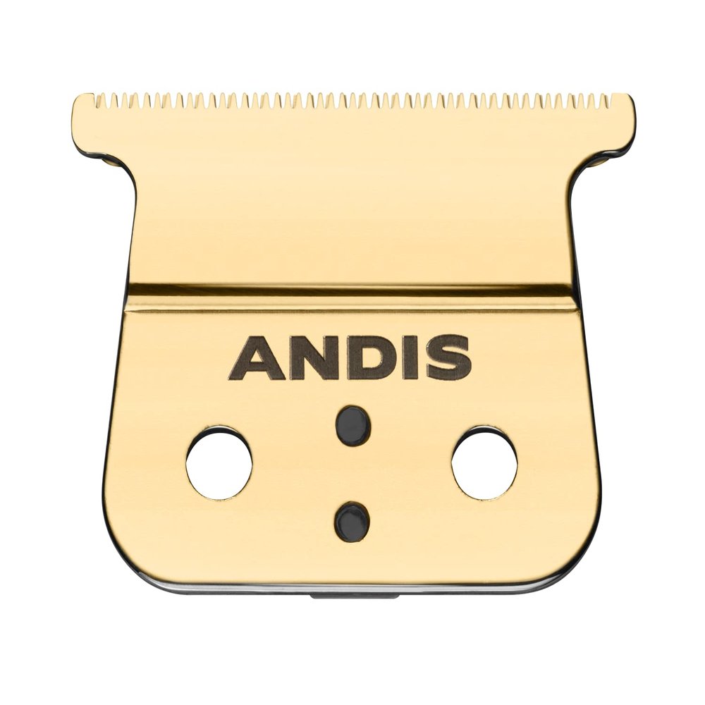 Andis 74115 GTX-EXO Cordless Hair Trimmer Shallow Tooth Replacement Blade  Precision T-Blade for Ultra-Close Cuts, Corrosion-Resistant Coating & Zero-Gap Capable, Gold