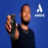 Andis 74115 GTX-EXO Cordless Hair Trimmer Shallow Tooth Replacement Blade  Precision T-Blade for Ultra-Close Cuts, Corrosion-Resistant Coating & Zero-Gap Capable, Gold view 3