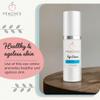 Peaches Skin Care Under Eye Cream  Targets Puffiness, Dark Circles, and Bags  Vegan Formula with Peptides, Co-Q10, Squalene, Vitamins, and Reishi  Eye Crme (1 oz) view 4
