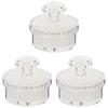 3pcs Cleansing Brush Face Wash Brush Manual Face Electric Cleaning Daily Deep Pore Cleaning Heads for Deep Multi-Functional Pores view 1