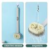 ULTECHNOVO 4pcs Body Exfoliator Scrubber Long Handle Back Brush Shower Back Washer for Skin Care view 3