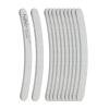 ForPro Professional Collection Zebra Curved Foam Board, 100/180 Grit, Double-Sided Manicure and Pedicure Nail Files, 7 L x .75 W, 12-Count view 2