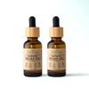 J&L Naturals | Beard Oil for Men | Growth, Grooming, Thicker Hair, Beard Care | 100% Natural Ingredients With Argan Oil, Jojoba Oil, Coconut Oil (1 Fl Oz (Pack of 2), Naked (Unscented)) view 1