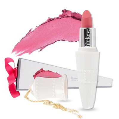Hickey Lipstick for Women Skinny Dip Light Pink, Creamy, Hydrating, Matte lipstick & Moisturizing Refillable Lipstick Long Lasting, Highly Pigmented Finish for Stunning Lips