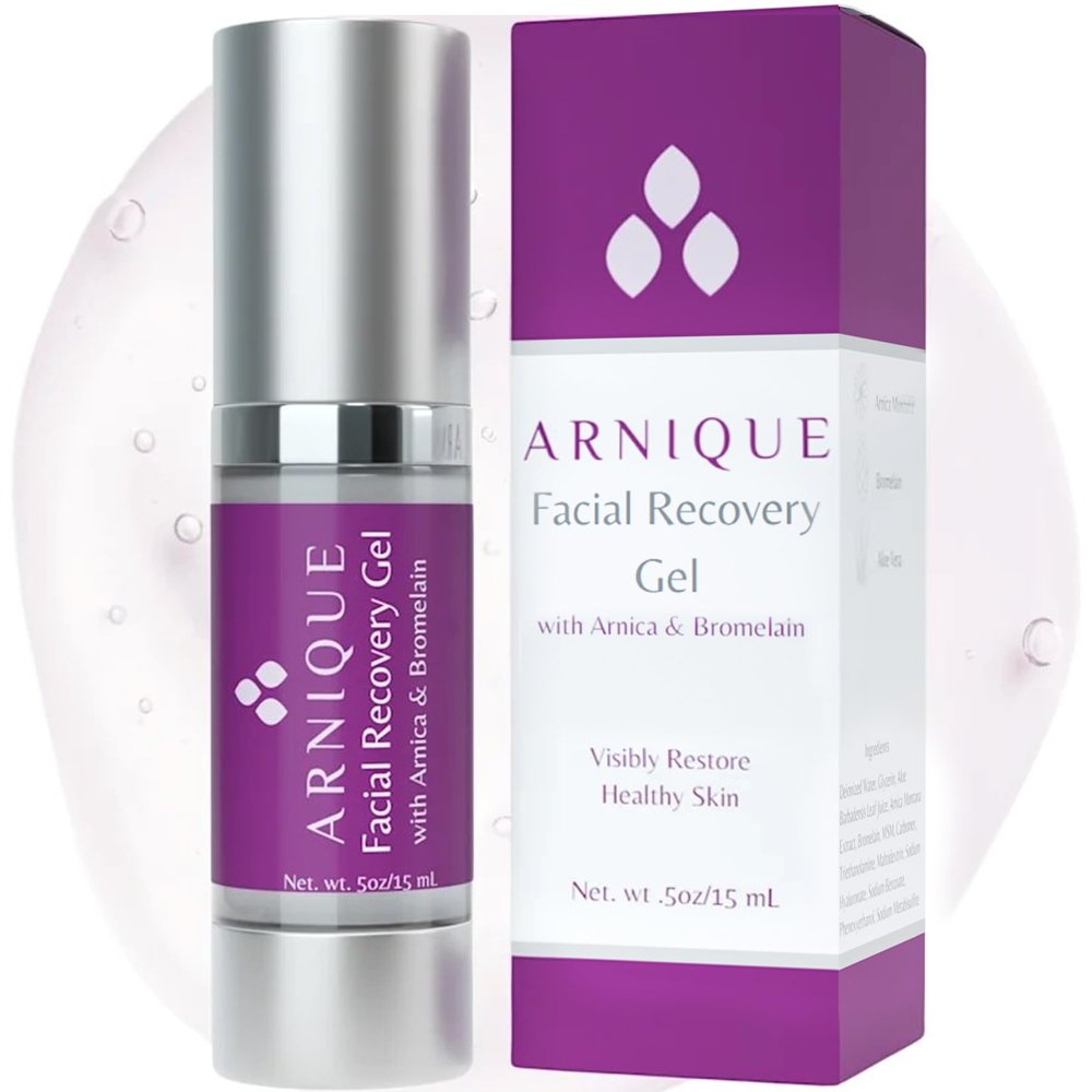 Arnique Arnica Gel for Face Soothing Arnica & Bromelain Facial Gel to Refresh and Comfort Delicate Skin After Beauty Treatments