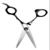 Barber Strong The Barber Shears, Japanese-Forged Stainless Steel Scissors, Cape Haircut Cover Red White Stripe Oversized,Japanese-Forged Stainless Steel Scissors, Hair Repelling Cape view 3
