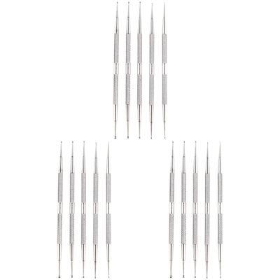 FRCOLOR 15pcs Dual- Manicure Diamond Drill Pens for Nail Art Nail Accessories Effortless Dotting Tool