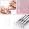 FRCOLOR 15pcs Dual- Manicure Diamond Drill Pens for Nail Art Nail Accessories Effortless Dotting Tool view 3