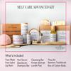 J&L Naturals | Exceptional Self-Care Kit With Cleanser, Konjac Sponge, Face Mask, Face Salve, Lip Balm, Shampoo, Hair Serum, Deodorant, Toothbrush & More (Shine (normal, dull), Exceptional) view 2