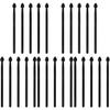 FOMIYES 25pcs Silicone Eyeshadow Makeup Brush for Even Application Ergonomic and Smooth Touch for Eyeshadow and Facial Masks view 1