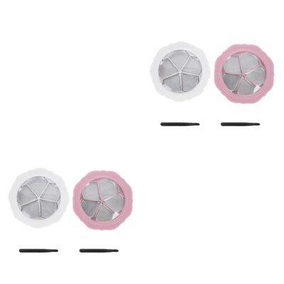 FOMIYES 4sets Eyeshadow Organizer Trays Portable Makeup Mixing Palette for Empty Makeup Case Lid Convenient Cosmetics Storage