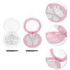 FOMIYES 4sets Eyeshadow Organizer Trays Portable Makeup Mixing Palette for Empty Makeup Case Lid Convenient Cosmetics Storage view 3