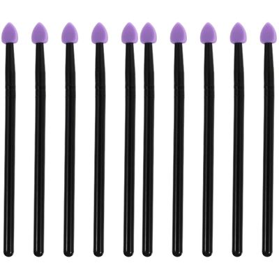 FOMIYES 10pcs Portable Eye Makeup Brush for Eyeshadow Makeup Tool Brush Natural Look Head Applicator