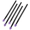 FOMIYES 10pcs Portable Eye Makeup Brush for Eyeshadow Makeup Tool Brush Natural Look Head Applicator view 4
