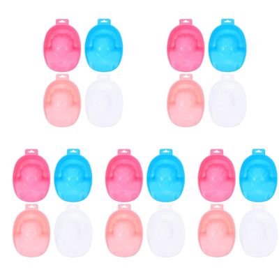 FOMIYES 20pcs Soaking Nail Removal Bowls Manicure Soak Bowl Nail Soaking Tray Bowls Art Bowls