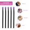 FOMIYES 15pcs Simple Cosmetic Brush Eye Shadow Brush Non-slip Handle Reusable Easy to view 4