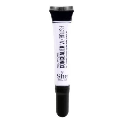 All in one Concealer with Built in Brush by S.he Makeup (02 Lavender)