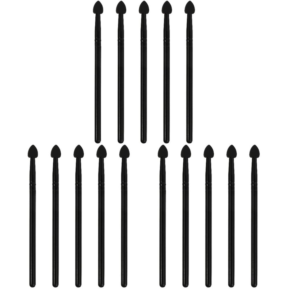 FOMIYES 15pcs Silicone Eyeshadow Brush for All Skin Types Versatile Makeup Applicators for Eyeshadow and Masks Non-absorbent Easy to Clean Brushes