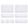 Alipis 3 Tier Makeup Box Organizer Multifunctional Cosmetic Storage Box Bins for Storage Plastic Storage Case view 1