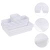 Alipis 3 Tier Makeup Box Organizer Multifunctional Cosmetic Storage Box Bins for Storage Plastic Storage Case view 4