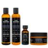 Live Bearded Complete Beard Grooming Kit - Wash, Conditioner, Butter and Oil - Made in the USA with All-Natural Ingredients - Mens Groom Set | Executive Scent - Cedar, Vanilla view 1