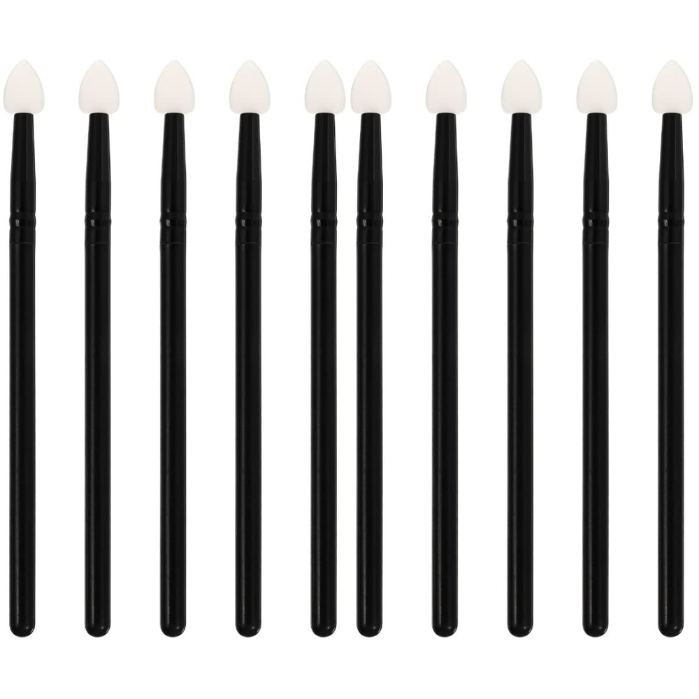 FOMIYES 10pcs Comprehensive Makeup Brush Eye Shadow Brush Makeup Applicator Silicone Eye Shadow Eyeshadow Tool Kit