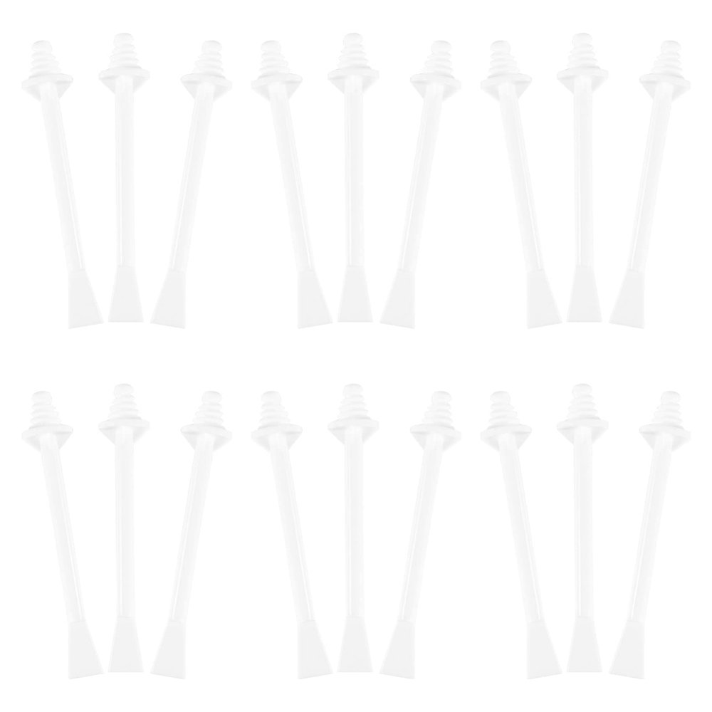 Beavorty 20pcs Nose Hair Wax Sticks Kit Waxing Strips for Hair Removal Smooth Plastic Easy to Carry