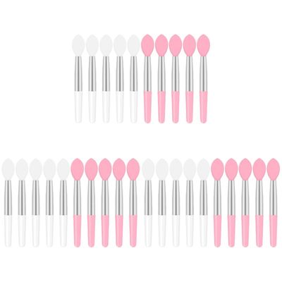 minkissy 30pcs Portable Lip Brush Mini Travel Makeup Tool for Lipstick Lip Balm and Cosmetics Soft