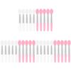 minkissy 30pcs Portable Lip Brush Mini Travel Makeup Tool for Lipstick Lip Balm and Cosmetics Soft view 1