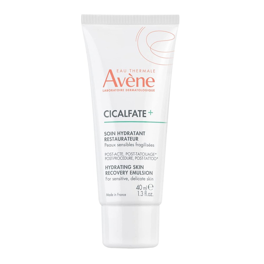 Avne Cicalfate+ Hydrating Skin Recovery Emulsion for post-procedure & post-tattoo, helps restore skin barrier, 24hr hydration, 1.3 Fl Oz