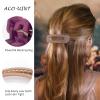 ACO-UINT 8 Pack Hair Accessories: Flat Claw Clips, Alligator Barrettes, Non-Slip French Clips, Duckbilled Hair Clips for Women's Hairstyling and Sectioning view 3