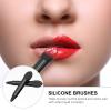 Beaupretty 2sets Double-ended Silicone Lip Mask Brushes for Easy Application of Lip Balm and Gloss Comfortable Makeup Tool for Home and Travel view 2