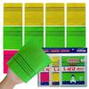 NOPIGO The Original Korean Exfoliating Mitt Body Scrub-12pcs (green4 red4 yellow4). Asian Exfoliating Bath Washcloth for Dead Skin, Bath Sponge,Body exfoliate Glove. view 1